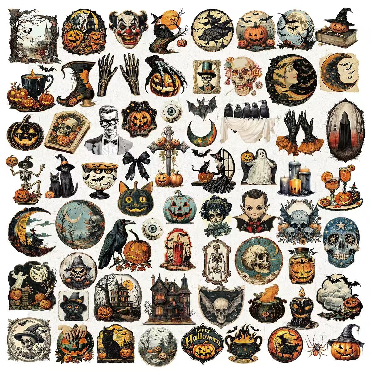 Halloween Adventure Vellum Stickers