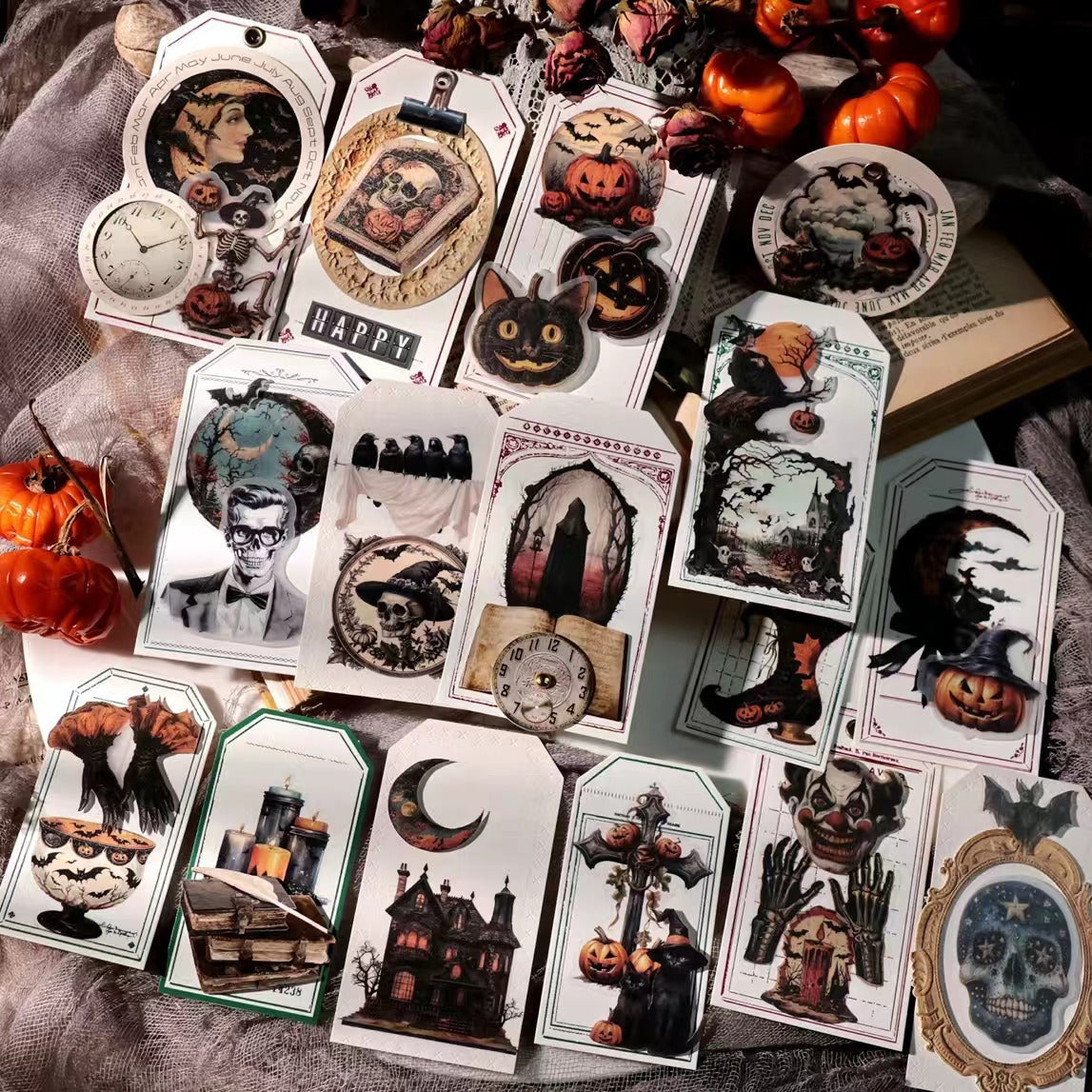 Halloween Adventure Vellum Stickers