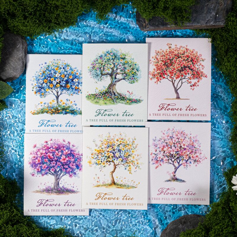 Blooming Trees Stickers