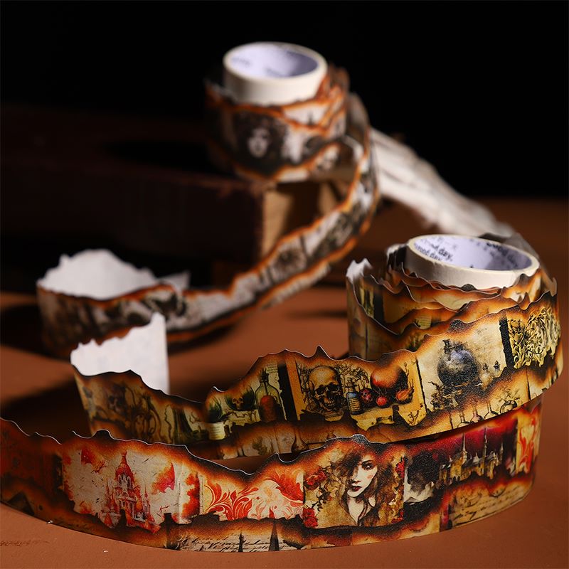 Enchanted Burnt-Edge Washi Tape