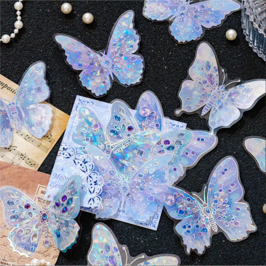 Gem Butterfly Sticker