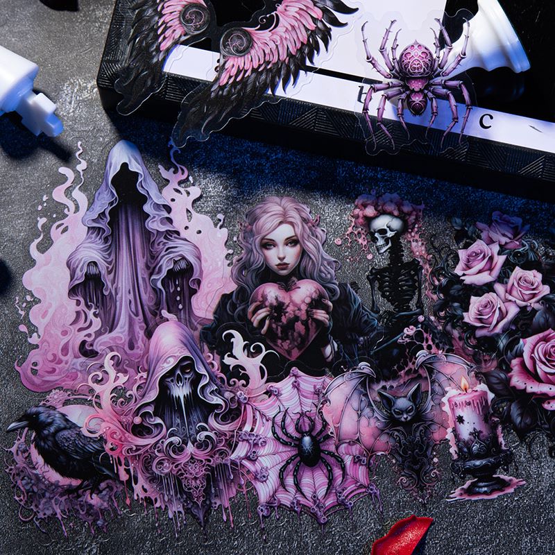 Nightfall Gothic Stickers