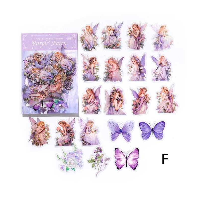 Flower Fairy Fantasy Sticker