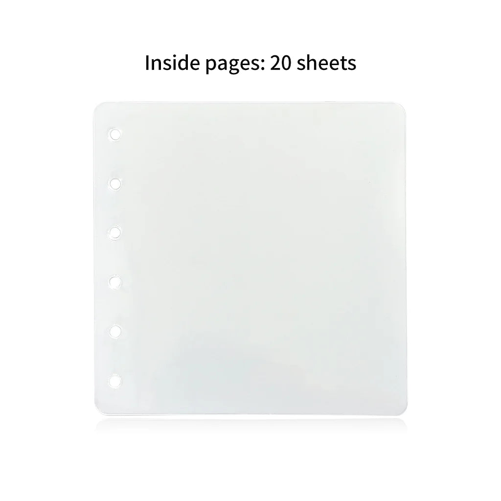 Little Daisy Transparent Loose-Leaf Notepad