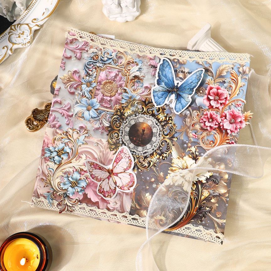 Elegant Baroque Scrapbook Paper