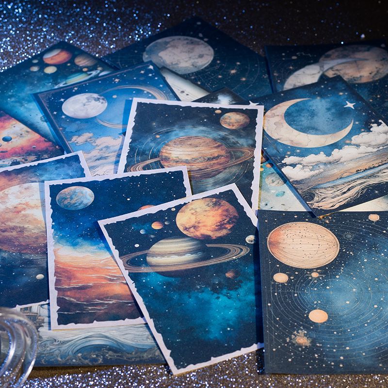 Starry Sky Background Paper