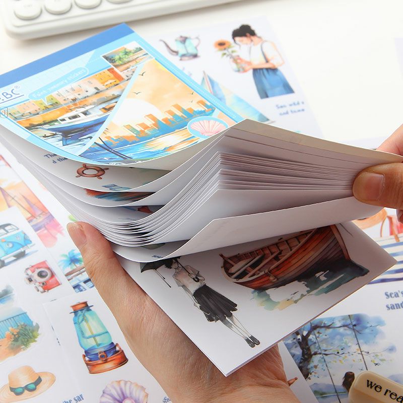 Hazy Memories Sticker Book