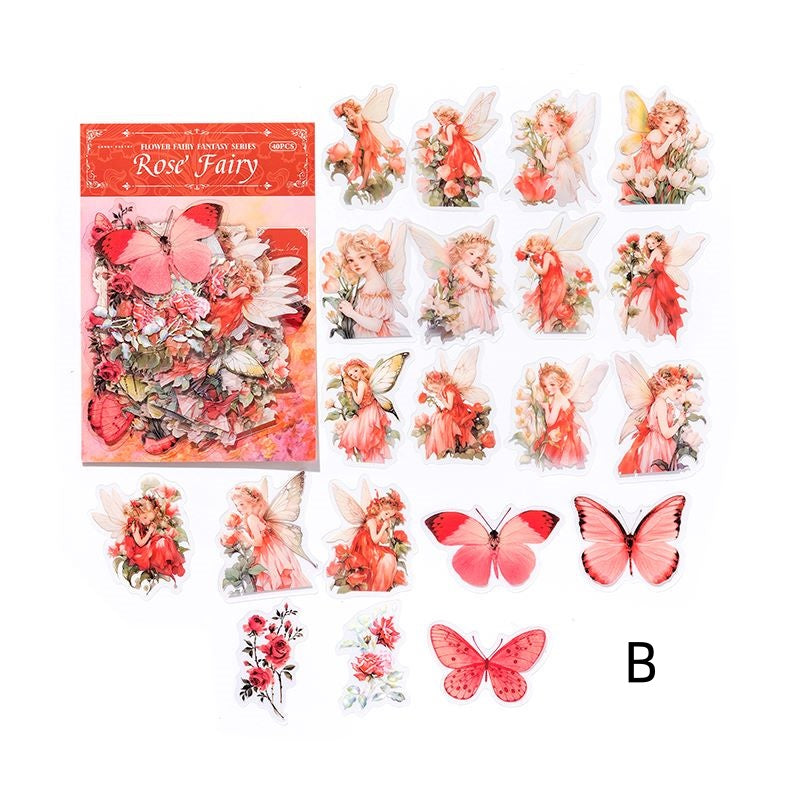 Flower Fairy Fantasy Sticker