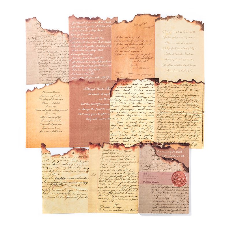 Burning Page Series Scrapbook Papers