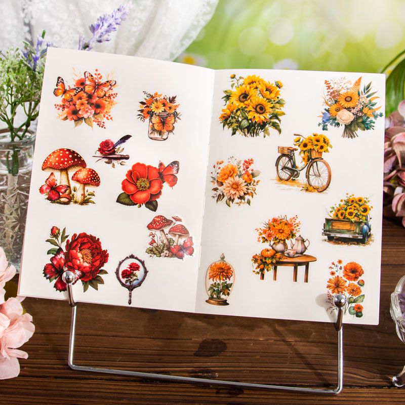 Blooming Garden Sticker Book