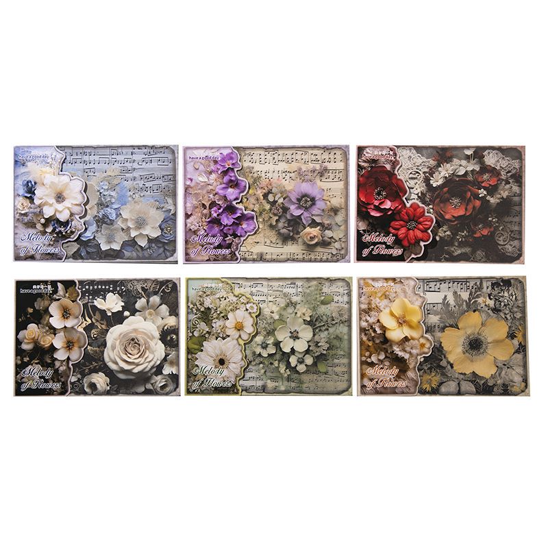 Melody of Flowers Material Papers