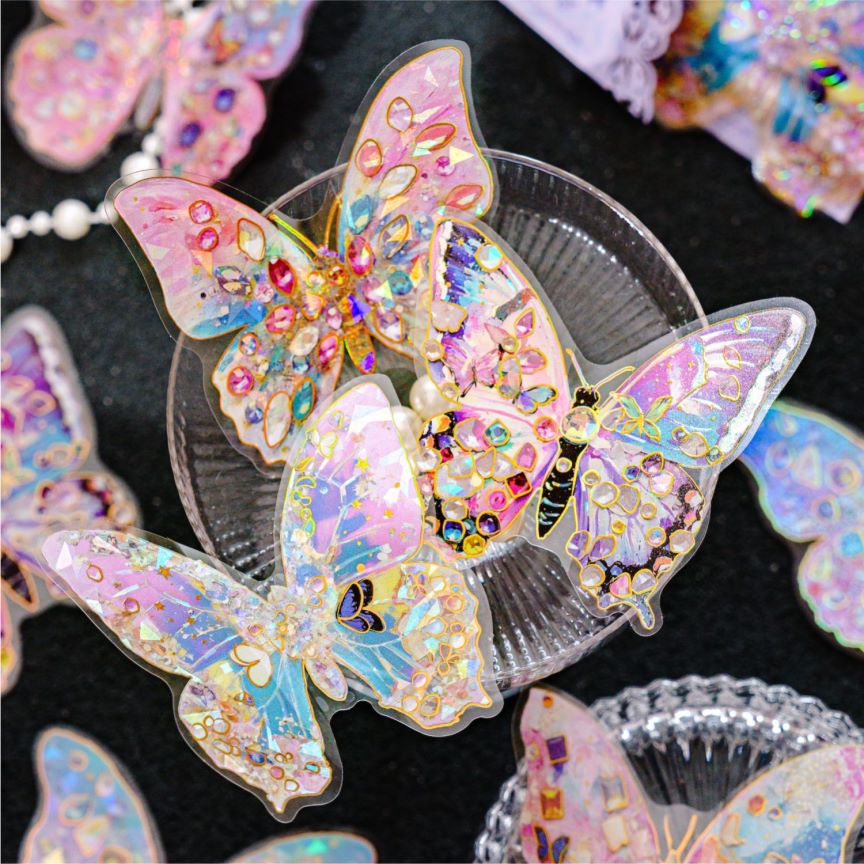 Gem Butterfly Sticker