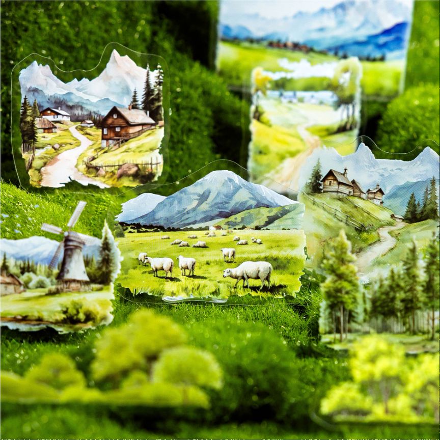 Forest Nature Stickers