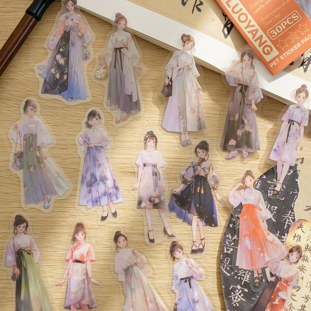 Delicate Girl Stickers