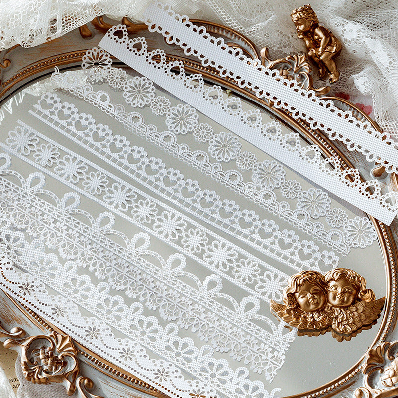 Hollow Lace Cut Decorative Papers