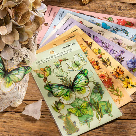 Butterfly Garden Series Stickers