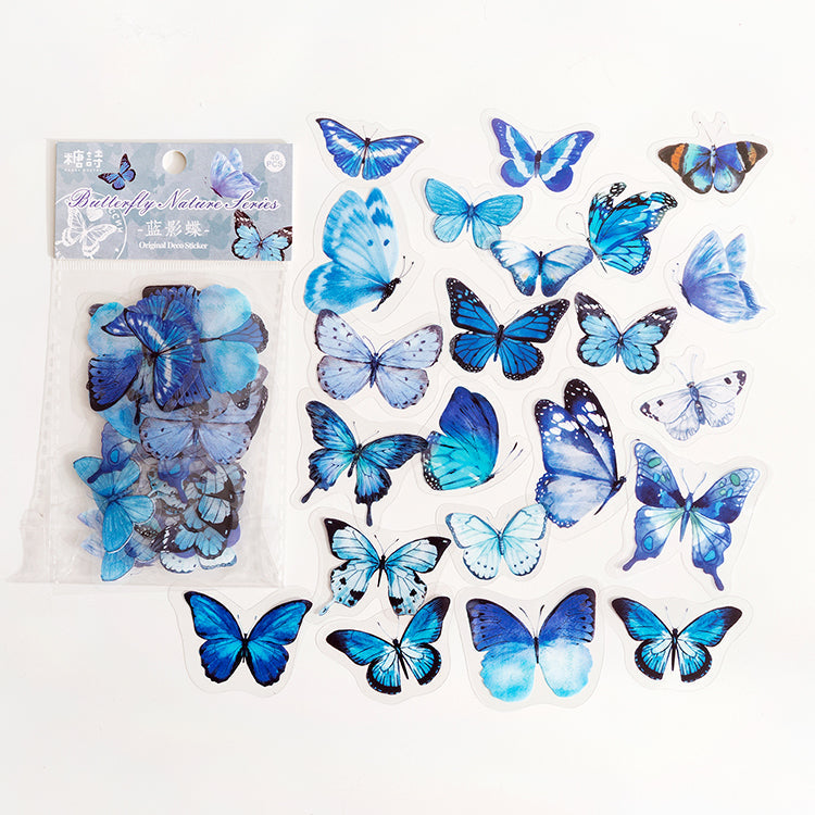 Vintage Butterfly Sticker