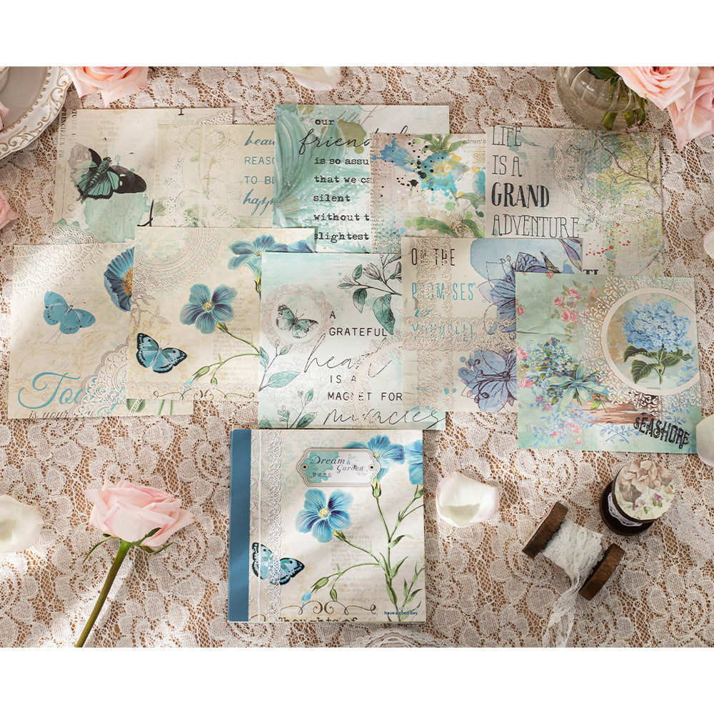 Dreamweaver Garden Scrapbook Paper