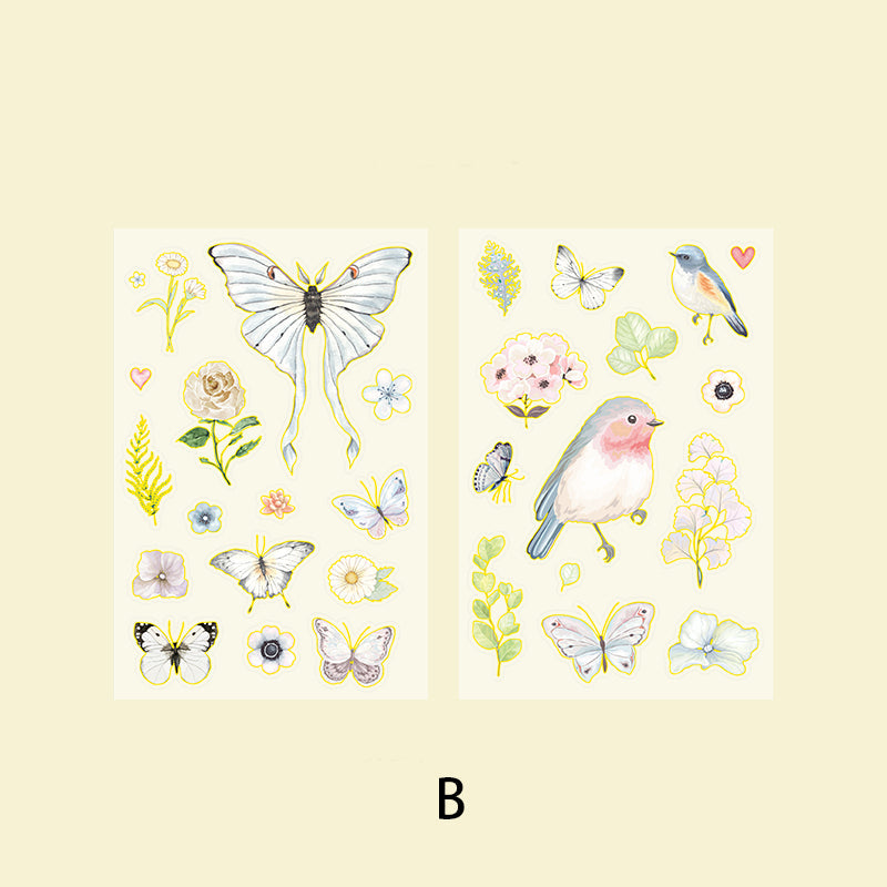 Butterfly Garden Series Stickers