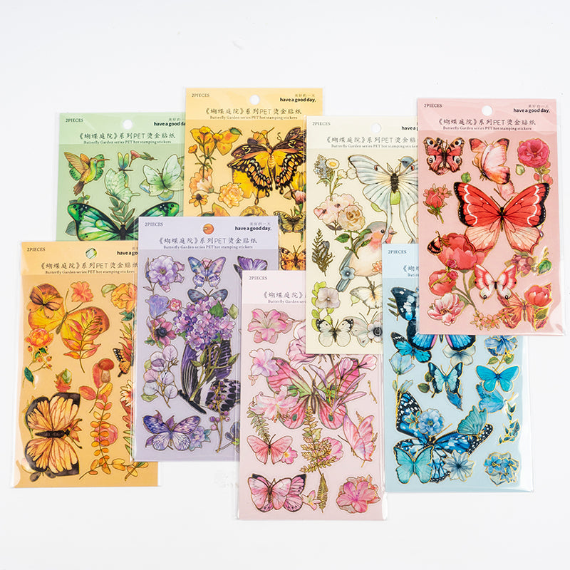 Butterfly Garden Series Stickers