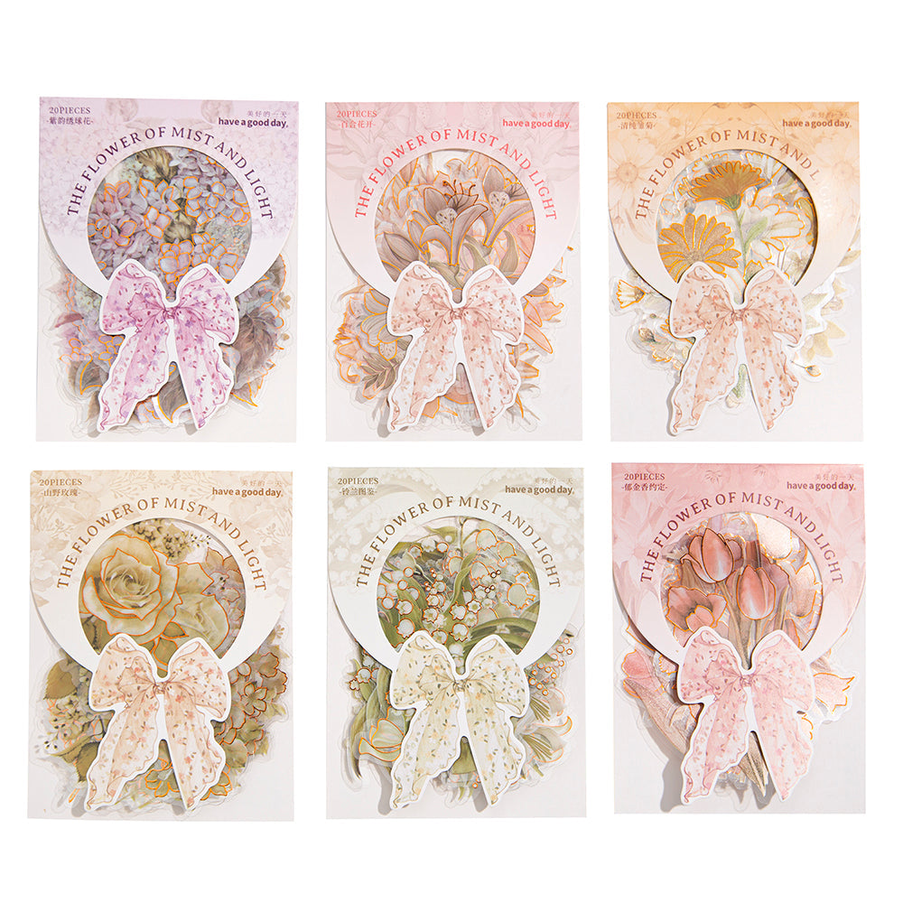 Foggy Blossom Stickers