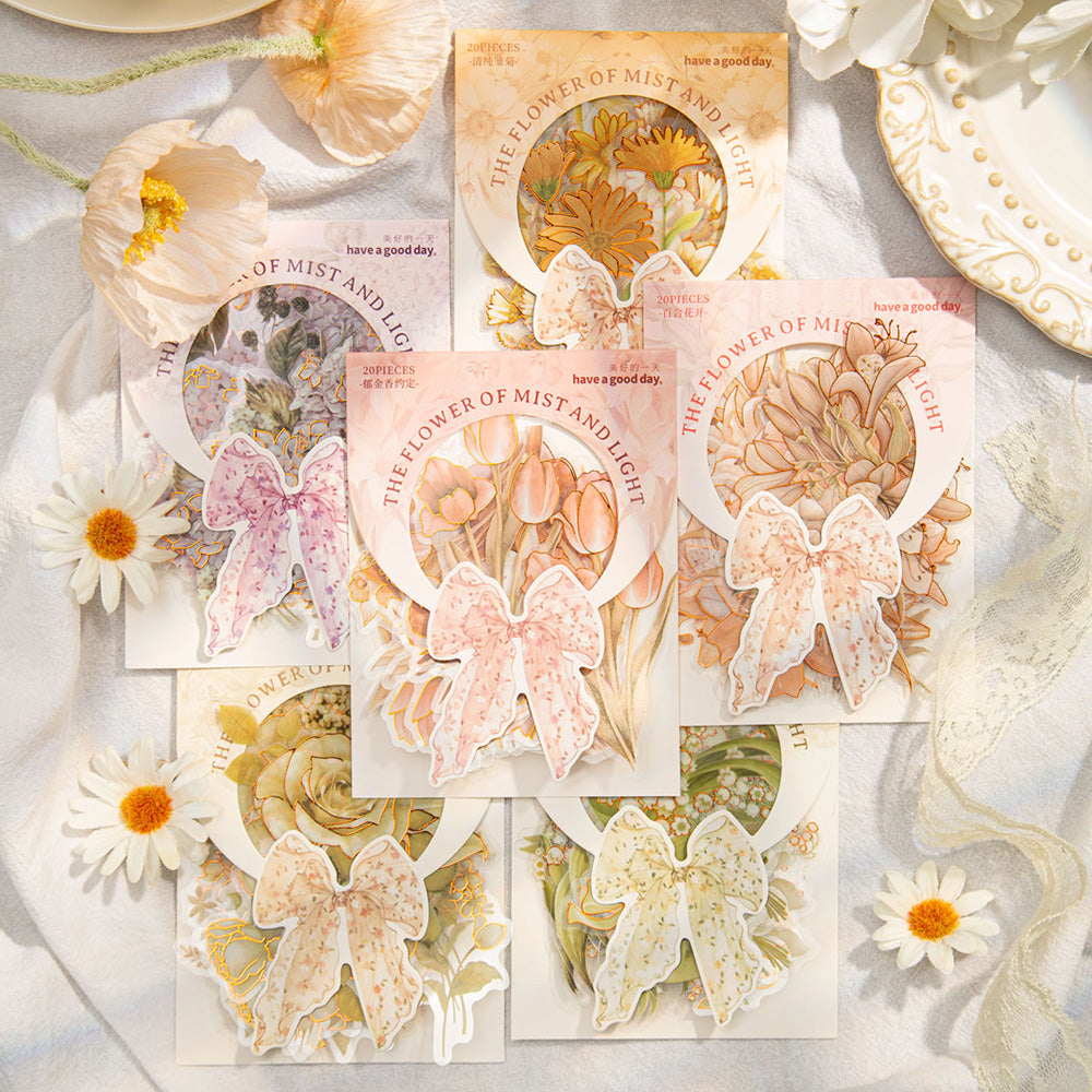 Foggy Blossom Stickers