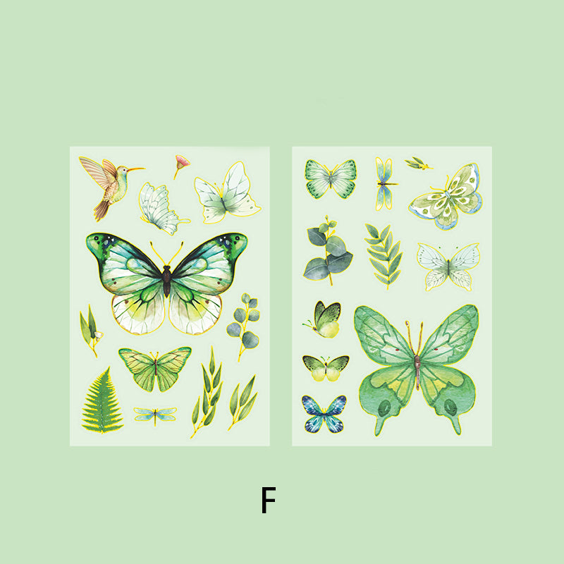 Butterfly Garden Series Stickers