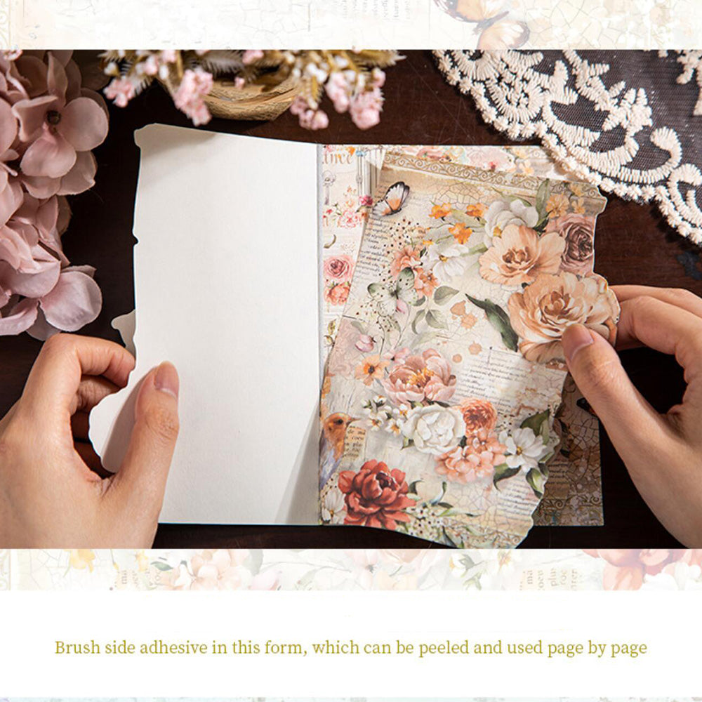 Flower ArtEdge Scrapbook Paper