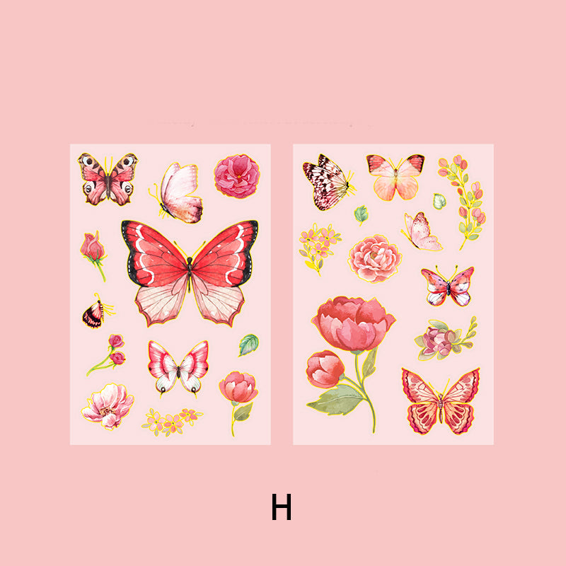 Butterfly Garden Series Stickers