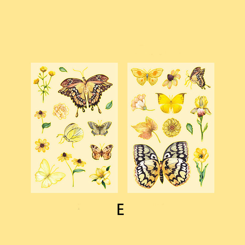 Butterfly Garden Series Stickers